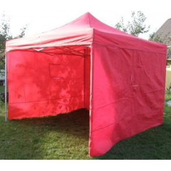 Nůžkový stan DELUXE 3x3 (m) + 4 boky - 6 barev - Výprodej