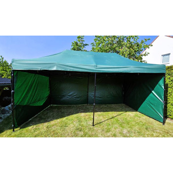 Nůžkový stan HEXAGON STEEL 3x6 (m) + 4 boky - 5 barev