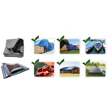 Krycí plachta 4x4 m - 210g/m2