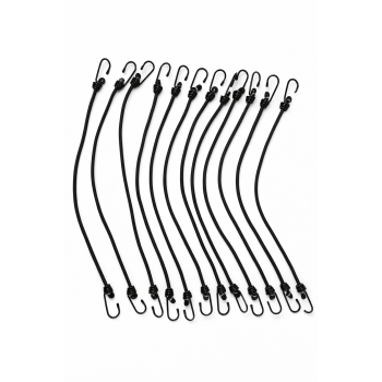 Upínací / natahovací guma s háčky 55 cm - 10 ks