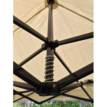 Nůžkový stan HEXAGON STEEL 2x3 (m) + 4 boky - 3 barvy